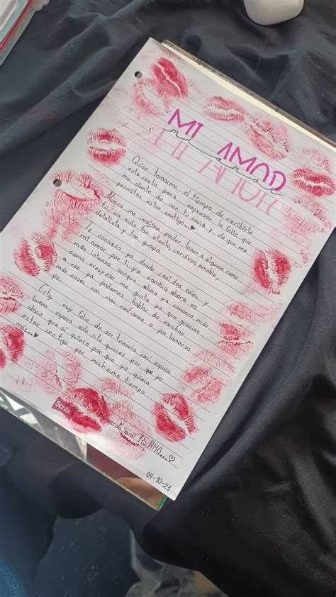 Mi Amor En 2024 Cartas Para Novio Libreta Para Mi Novio Cartas Bonitas