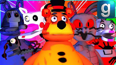 Gmod Fnaf Review Brand New Fred And Friends Models Youtube