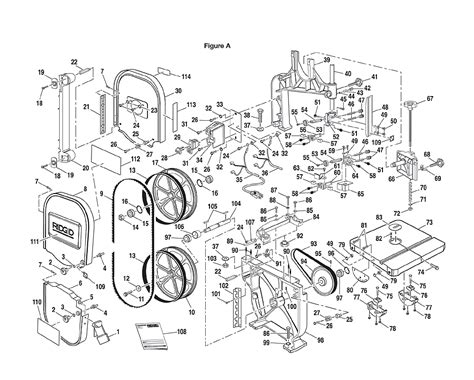 Ridgid R4112 Parts Diagram