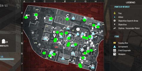 Reactor Map Guide Unveiling All Weapon And Equipment Supply Crate