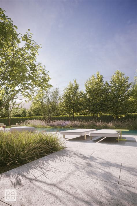 Private garden landscape design :: Behance