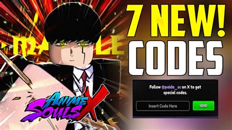 NEW ANIME SOULS SIMULATOR X CODES UPDATE ROBLOX 2024 ANIME SOULS