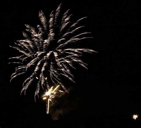 Poitiers Feu D Artifice Au Parc De Blossac Juillet Flickr