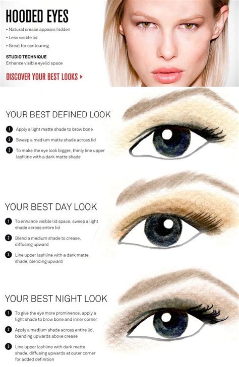 Change The Shape Of Your Eyes By Lining Them Differently Hooded Eye