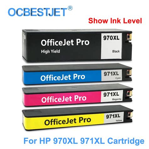 For Hp 970xl 971xl 970 971 Xl Replacement Ink Cartridge Compatible For Hp Officejet Pro X451dn