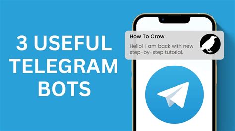 Super Useful Telegram Bots Best Telegram Bots Youtube