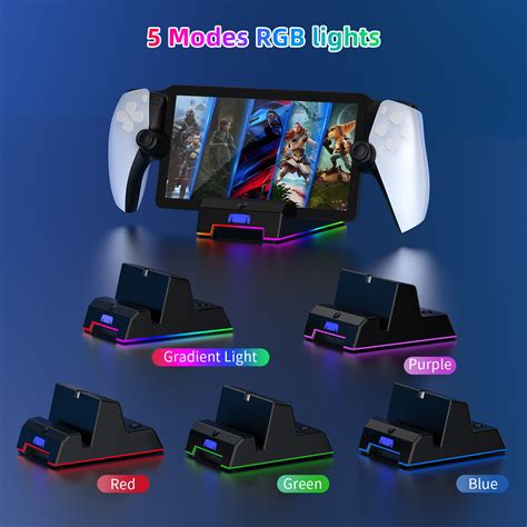 Jys Charging Dock For Playstation Portal With Rgb Light - Expore China