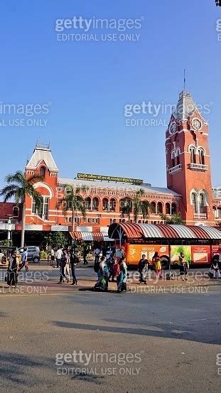 Puratchi Thalaivar Dr Mgr Central Railway Station Of Chennai City View