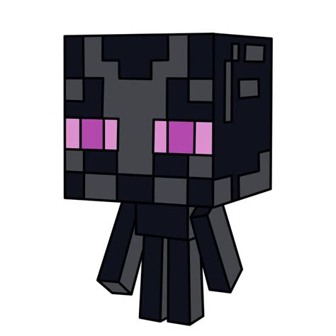 How To Draw Enderman Step 8 3