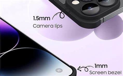 Amazon Kugew For Iphone Pro Frameless Bumper Case With Camera