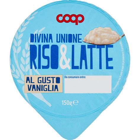 Dessert Riso Latte Alla Vaniglia COOP 150 G Coop Shop