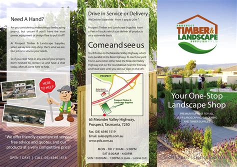 Prospect Timber Landscape Supplies 2009 DL Brochure By TasHome Issuu