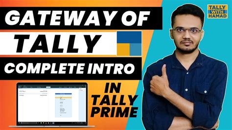 Gateway Of Tally In Tally Prime Gateway Of Tally Screen In Tally