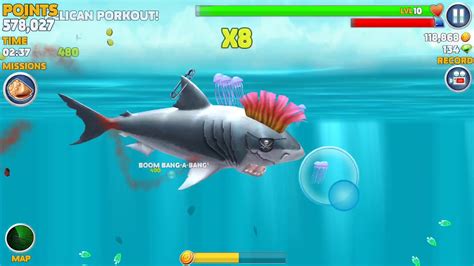 Hungry Shark Evolution Megalodon Gameplay Part Youtube