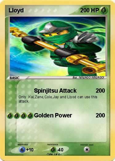 Pokémon Lloyd 374 374 Spinjitsu Attack My Pokemon Card