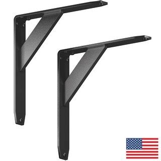 STARBY JetStream Heavy Duty Shelf Bracket Kit Set Of 2 Bed Bath