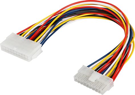 Amazon CERRXIAN 24cm ATX 20 Pin Power Supply Splitter Cable 18AWG