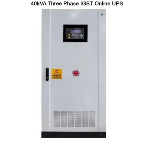 Enertech Kva Three Phase Igbt Online Ups V Htxi At