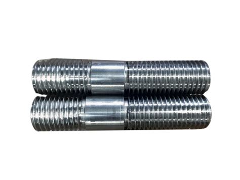 Silver Stainless Steel Half Thread Stud Bolt Size X Mm At