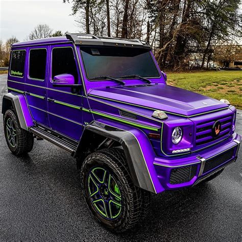 Mercedes-Benz G 550 4x4 Violet Purple Stephen Sharer | Mercedes-Benz Worldwide