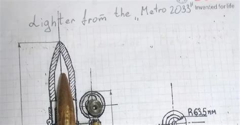 Зажигалка Метро Exodus / Metro 2033 Bullet Lighter | Пикабу