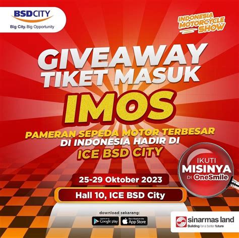 Pameran Sepeda Motor Imos Digelar Di Ice Bsd City Sinar Mas Land