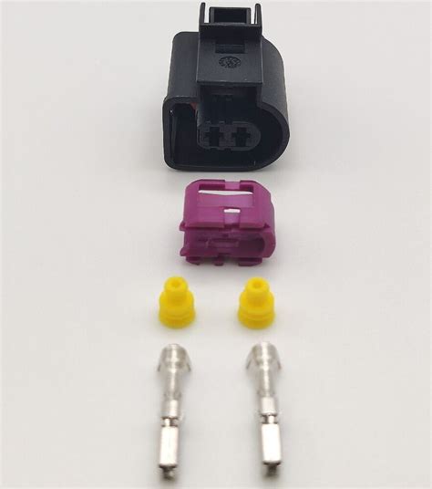 4D0971992 2 Pin Alternator Connector Plug Repair VW Audi Skoda Seat Bo ...