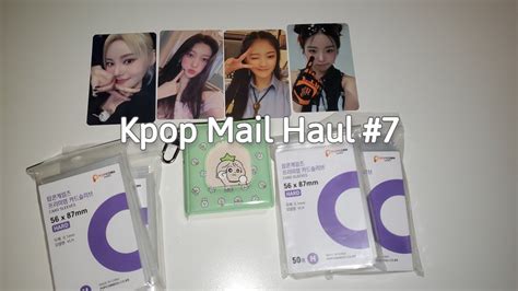 Kpop Mail Haul 7 Aespa Billlie IVE Kep1er Le Sserafim Somi