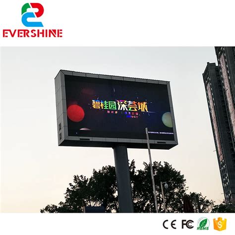 High Brightness Outdoor Led Advertising Pitch 6mm Display Led Display