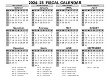 2024 Fiscal Year Calendar Templates CalendarLabs