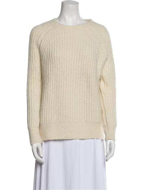 Nili Lotan Alpaca Crew Neck Sweater Neutrals Knitwear Clothing