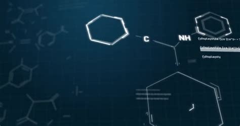 Structure Molecule Of Dna And Neurons Structural Atom Chemical Compounds Medicine Science