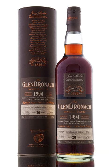 Glendronach Years Old Px Puncheon The Whiskyphiles