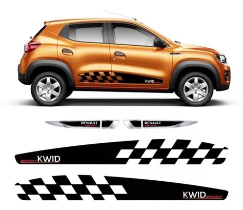 Kit Faixa Adesivo E Aplique Lateral Renault Kwid Sport Kit01 MercadoLivre