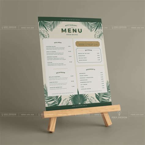 Top 20 Các Mẫu Menu đồ Uống đẹp Cho Quán Cafe Và Nhà Hàng