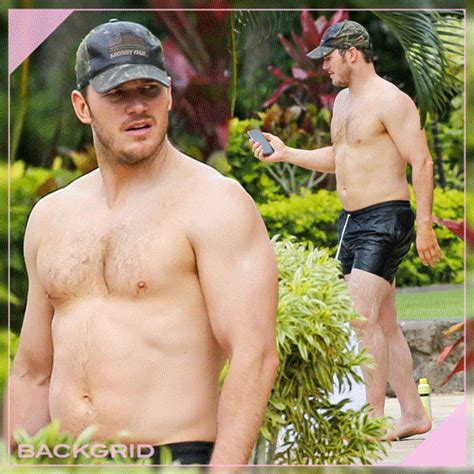 Backgrid Uk Celebrity Photo Agency — Backgrid Exclusive Shirtless Chris Pratt Puts His