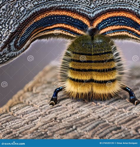A Soft and Fuzzy Interpretation of a Woolly Caterpillar, with Textured
