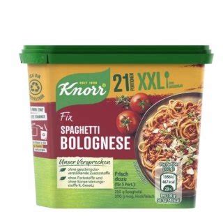 Knorr Fix Spaghetti Bolognese XXL Tub Buy Online Now Knorr Germ