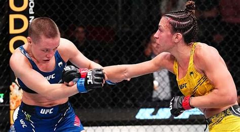 Ufc Vegas Amanda Ribas Perde Luta Apertada Contra Rose Namajunas