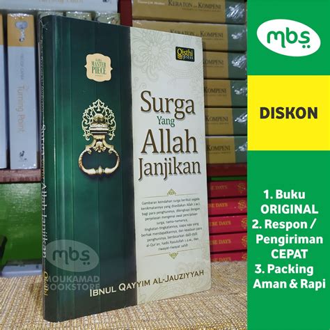 Jual BUKU SURGA YANG ALLAH JANJIKAN Ibnul Qayyim Al Jauziyyah