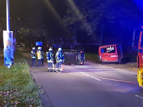 Schwerer Verkehrsunfall Einsatzbericht Bochum