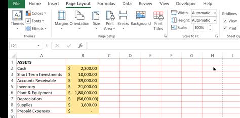 How To Print Gridlines In Excel 2 Easy Examples