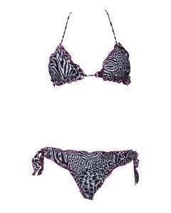 Me Fui Costume Da Donna Bikini Azzurra Sport