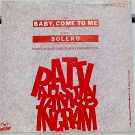 Patti Austin & James Ingram Baby, Come To Me 7 Inch | Buy from Vinylnet