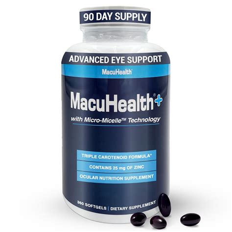 Buy Macuplus Eye S Supplement For Adults Day Supply With Lutein