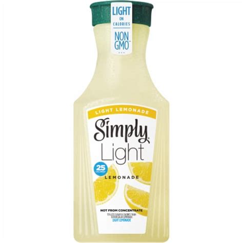 Simply Light Lemonade All Natural Non Gmo 52 Fl Oz Frys Food Stores