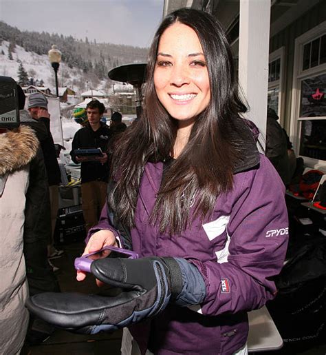 Olivia Munn // At French Connection on the Slopes at The MySpace Cafe ...
