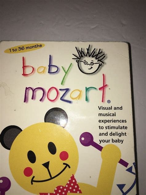 FHE Baby Einstein Baby Mozart VHS Tape 2000-TESTED-RARE VINTAGE-SHIP N ...