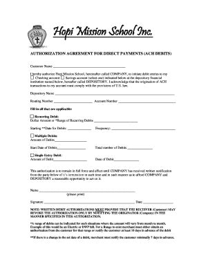 Fillable Online Hopi Mission School Inc Fax Email Print Pdffiller