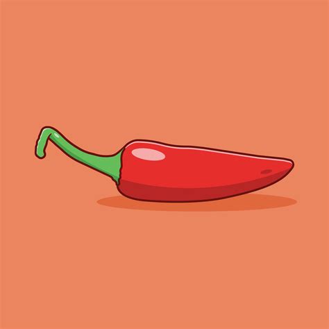 Hot Red Chili Jalapeno Pepper Set Isolated Flat Design Vector Illustration Vector Art At